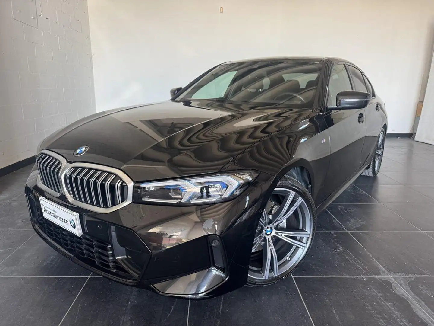 BMW 320 d mhev 48V Msport auto Nero - 1