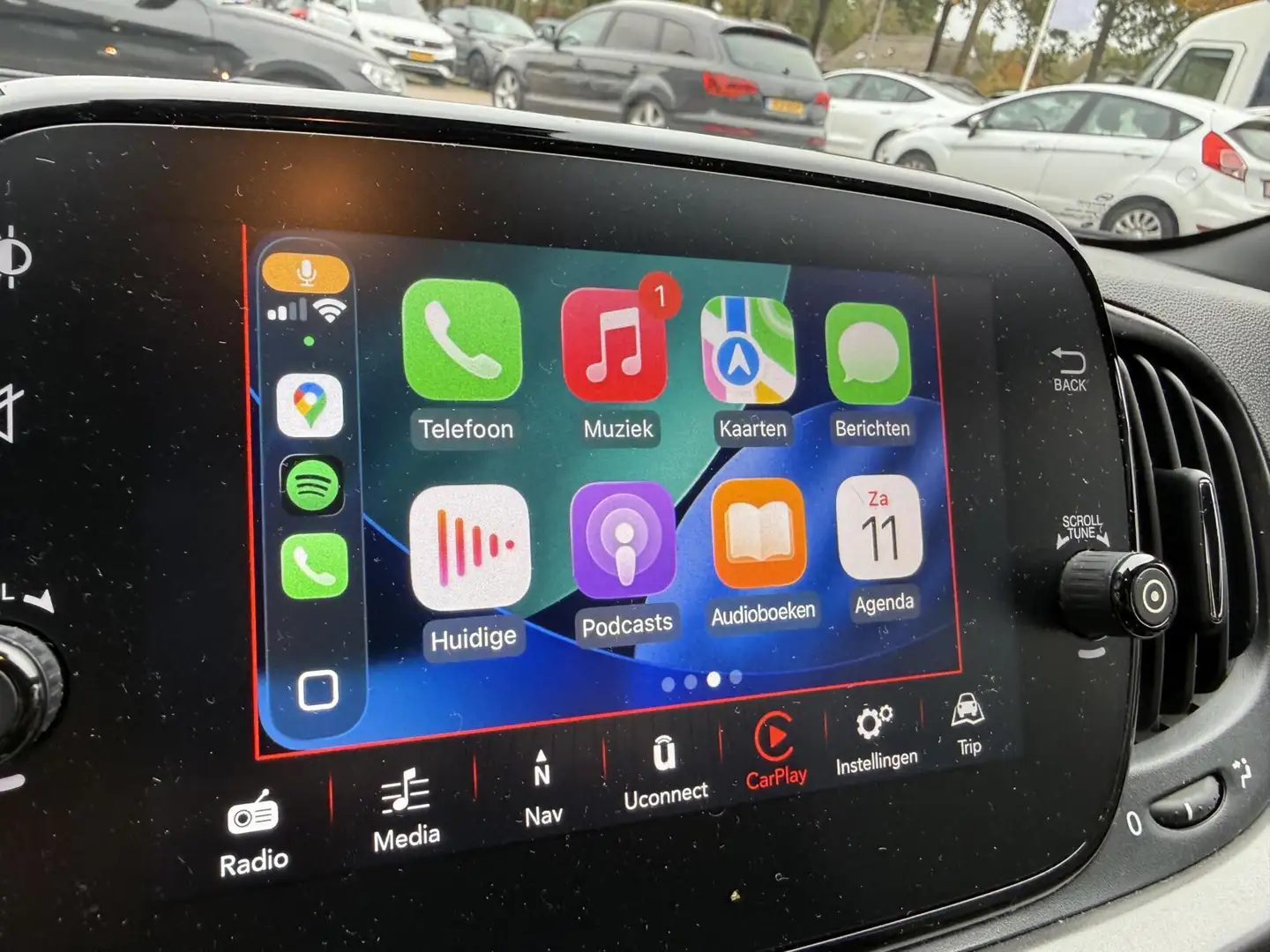 Fiat 500 0.9 Turbo Sport CARPLAY/CRUISE *ALL-IN PIJS* Grijs - 2