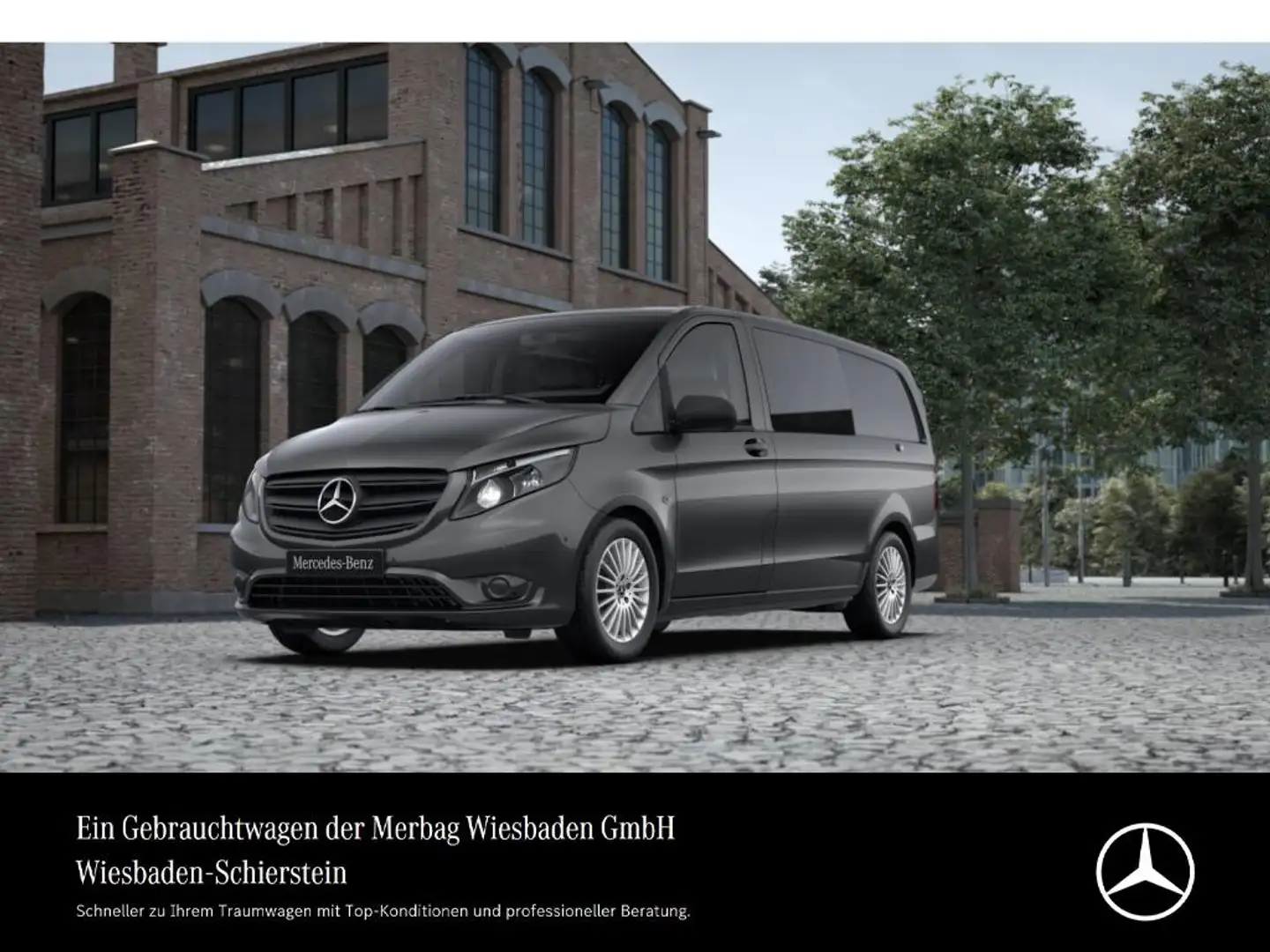 Mercedes-Benz Vito 119CDI Mixto lang Navi PDC Autom. Kamera Gris - 1
