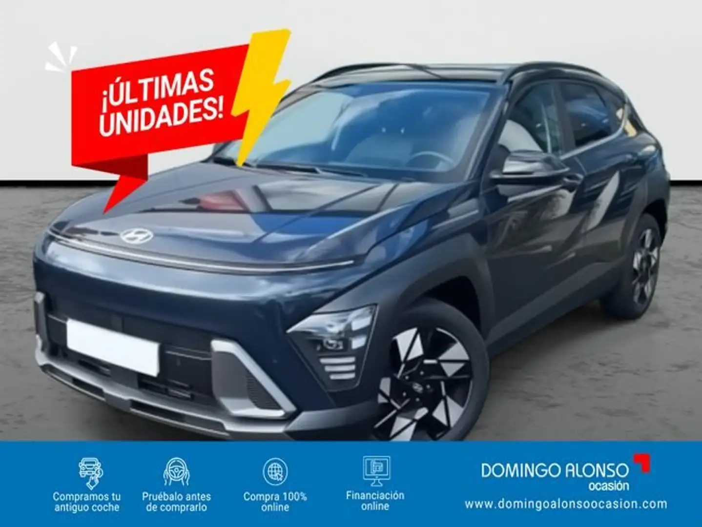 Hyundai KONA Nuevo 1.0 T-GDi 88 kW (120 CV) MT6 2WD Blackline Azul - 1