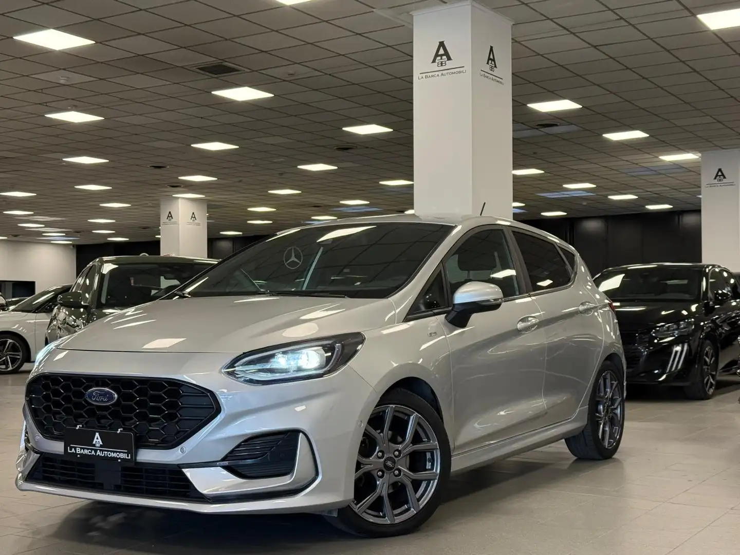 Ford Fiesta Fiesta 5p 1.0 ecoboost h ST-Line Silber - 1