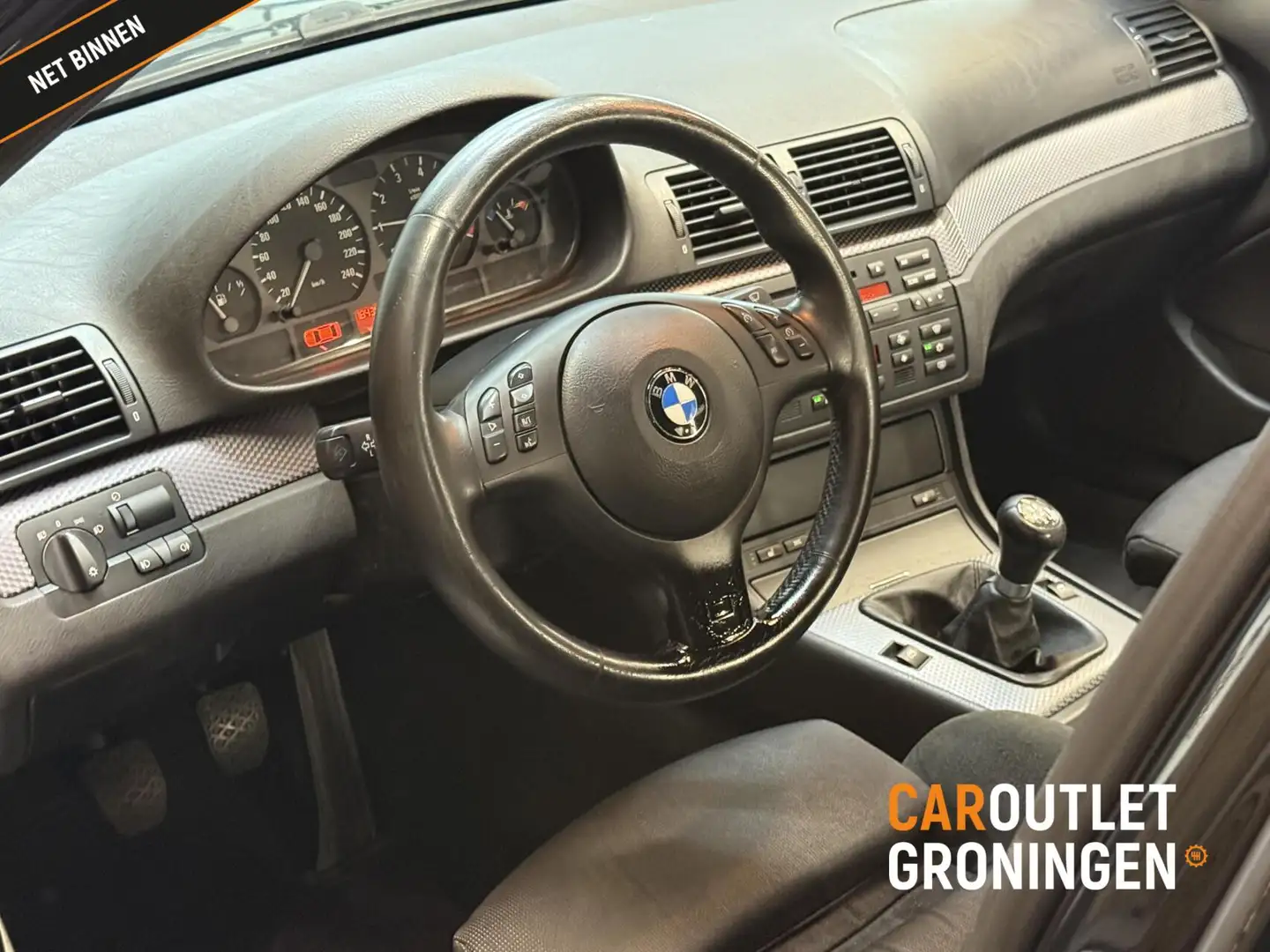 BMW 318 3-serie 318i M-PAKKET | XENON | SPORTSTOELEN | LMV Zwart - 2