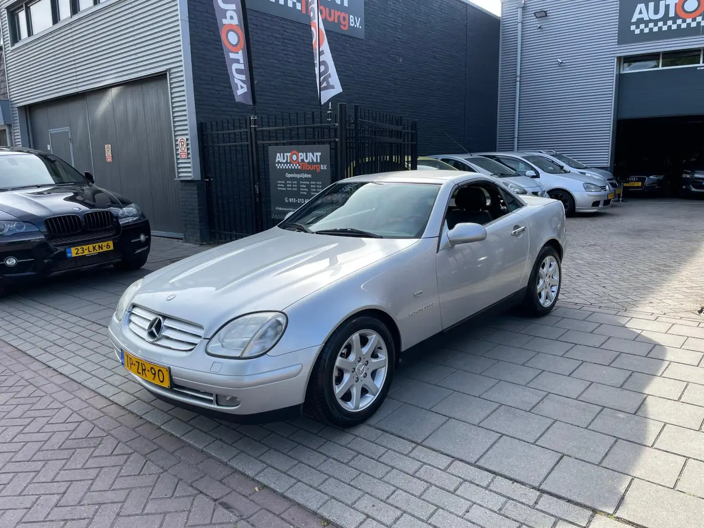 Mercedes-Benz SLK 230 K. Airco Nieuwstaat! NAP APK Grau - 1