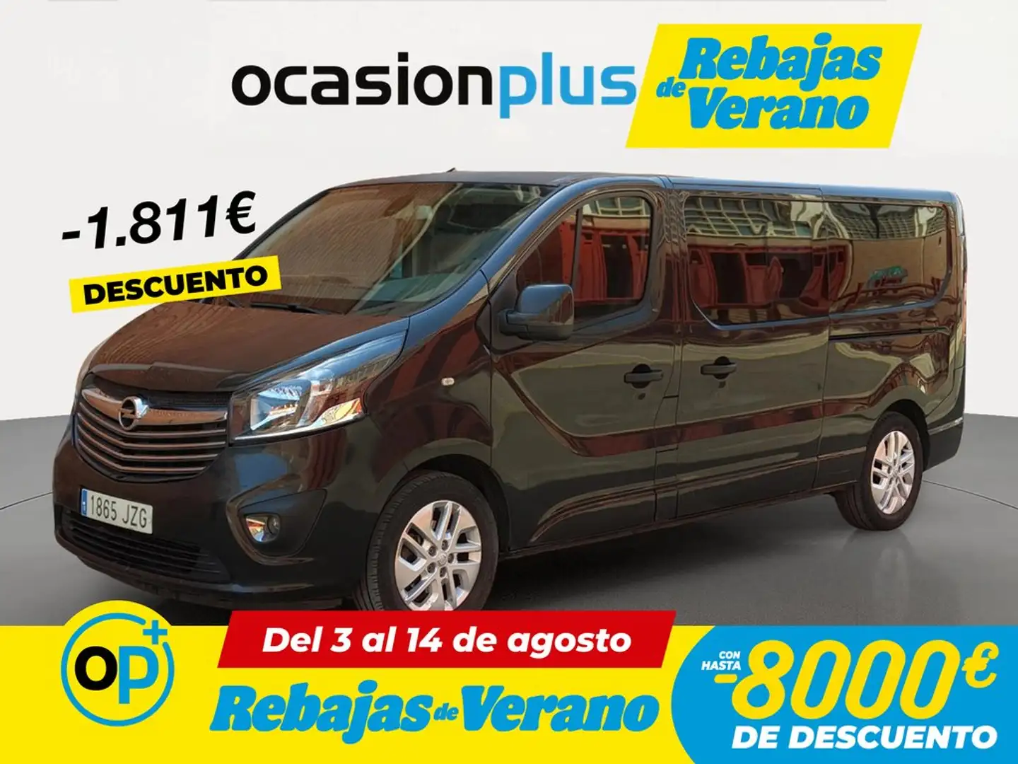Opel Vivaro Combi 9 1.6CDTi Biturbo S/S 27 L1 145 Negro - 1