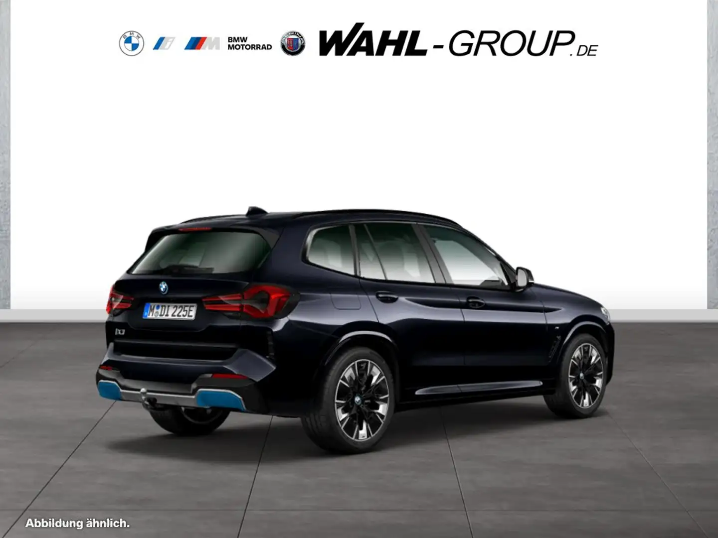 BMW iX3 M SPORT GESTIK LASER HEAD-UP AHK H&K HIFI 360°VIEW Schwarz - 2