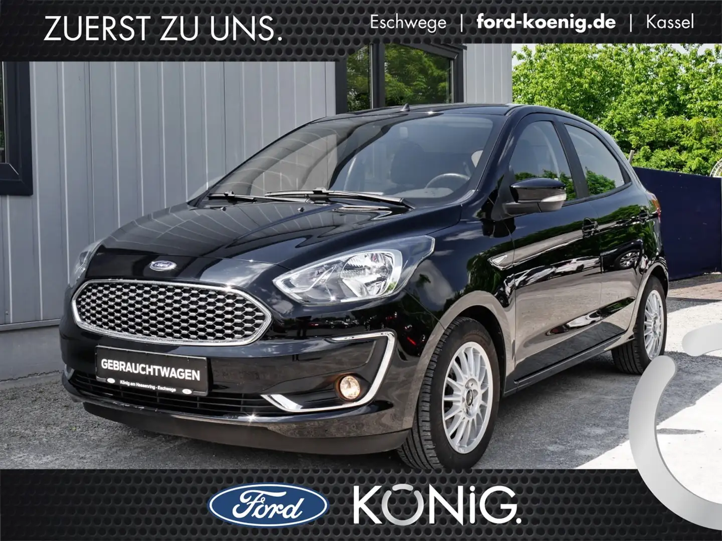 Ford Ka/Ka+ + Cool+Connect Klimaaut+Touchscreen+ParkPilot Schwarz - 1