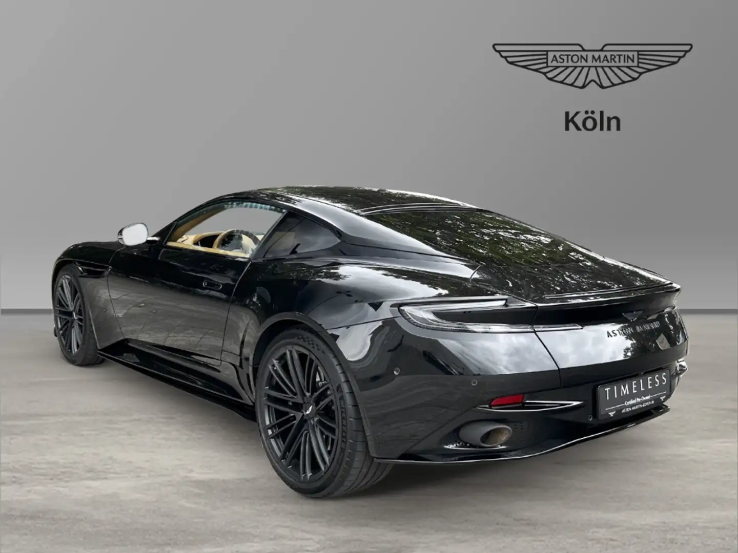Aston Martin DB12 Jet Black Oxford Tan Twill Carbon Schwarz - 2