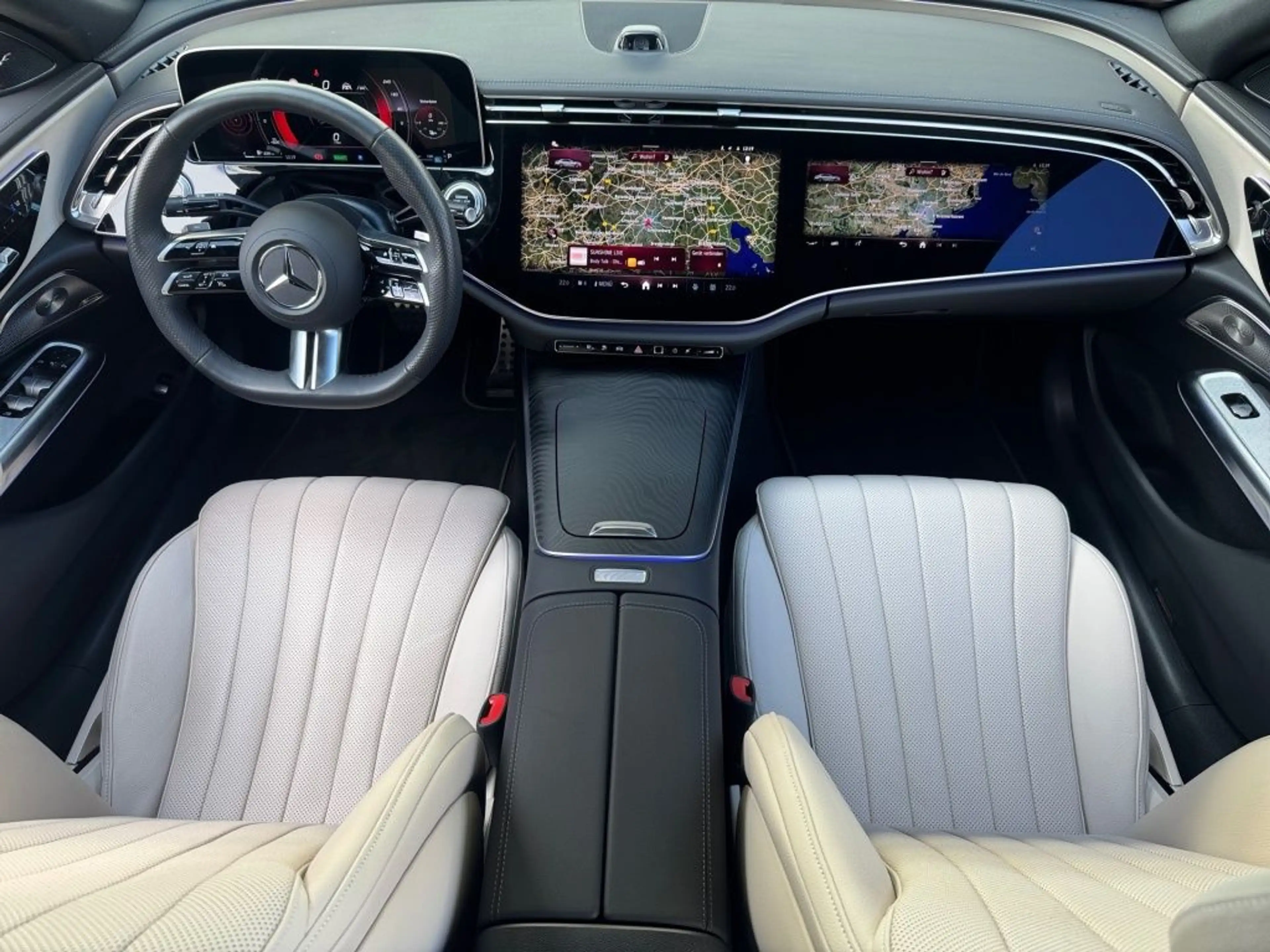 Mercedes-Benz E 300 de 4M AMG. Pano, Superscreen, Beige Int. — photo 2