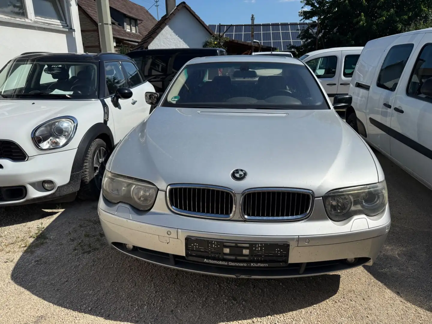 BMW 745 Baureihe 7 745i Argintiu - 2