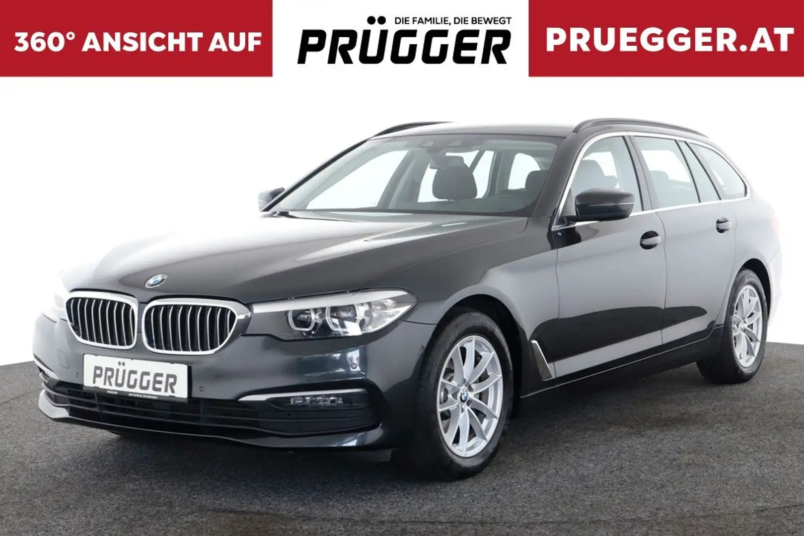 BMW 520 d Touring Auto. KAMERA NAVI LED Schwarz - 1