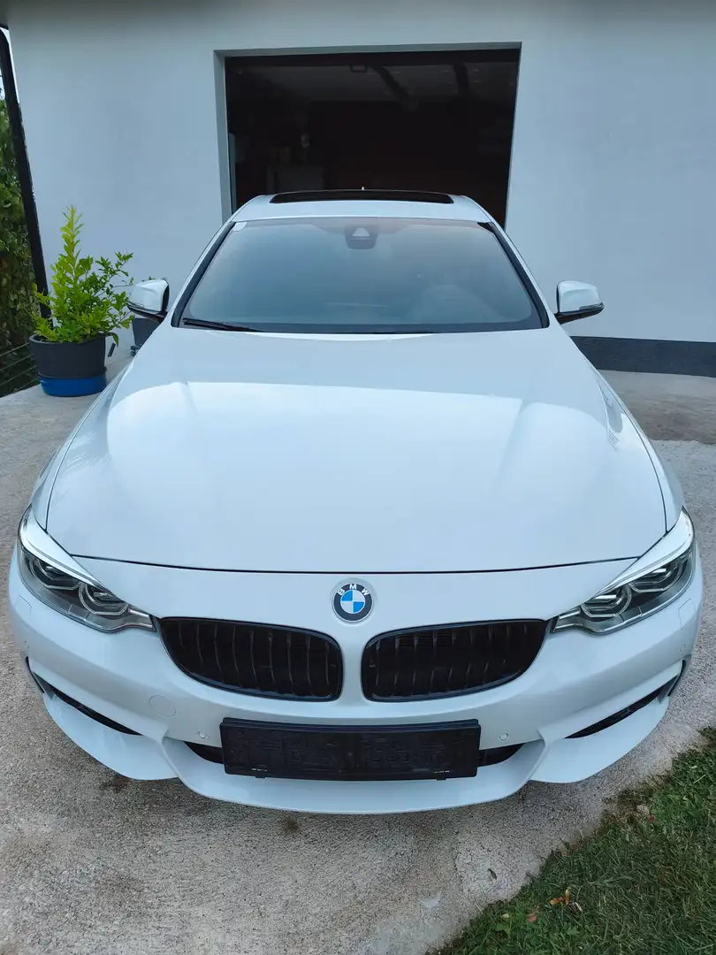 BMW 420 420d xDrive Gran Coupe M Sport Aut. M Sport Weiß - 1
