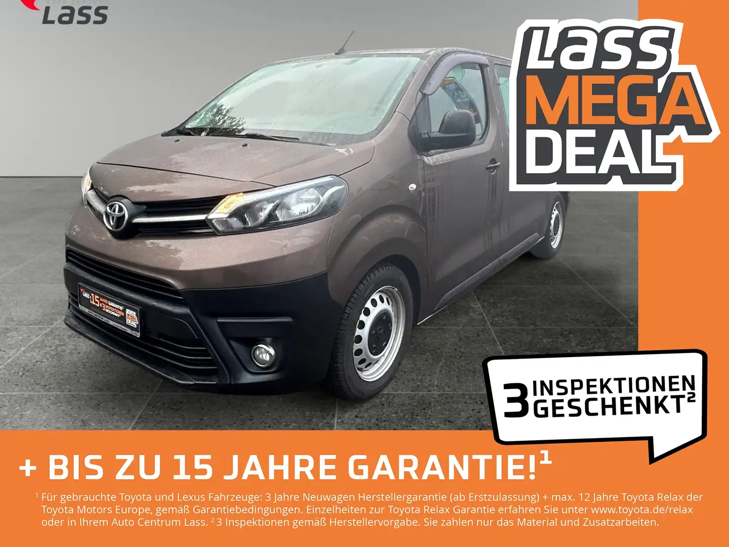 Toyota Proace Kombi 2.0 D-4D L1 / Comfort KlimaA Bruin - 1