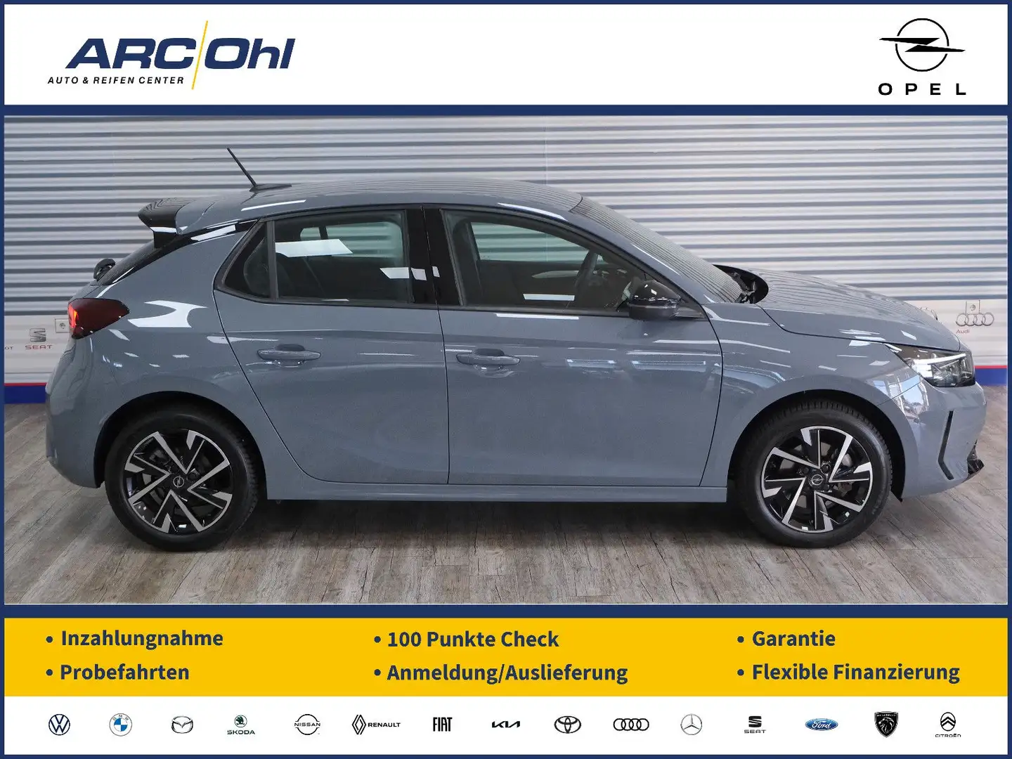 Opel Corsa F 1.2 GS *MULTIM./LED/SHZ/PARK&GO* Grau - 1