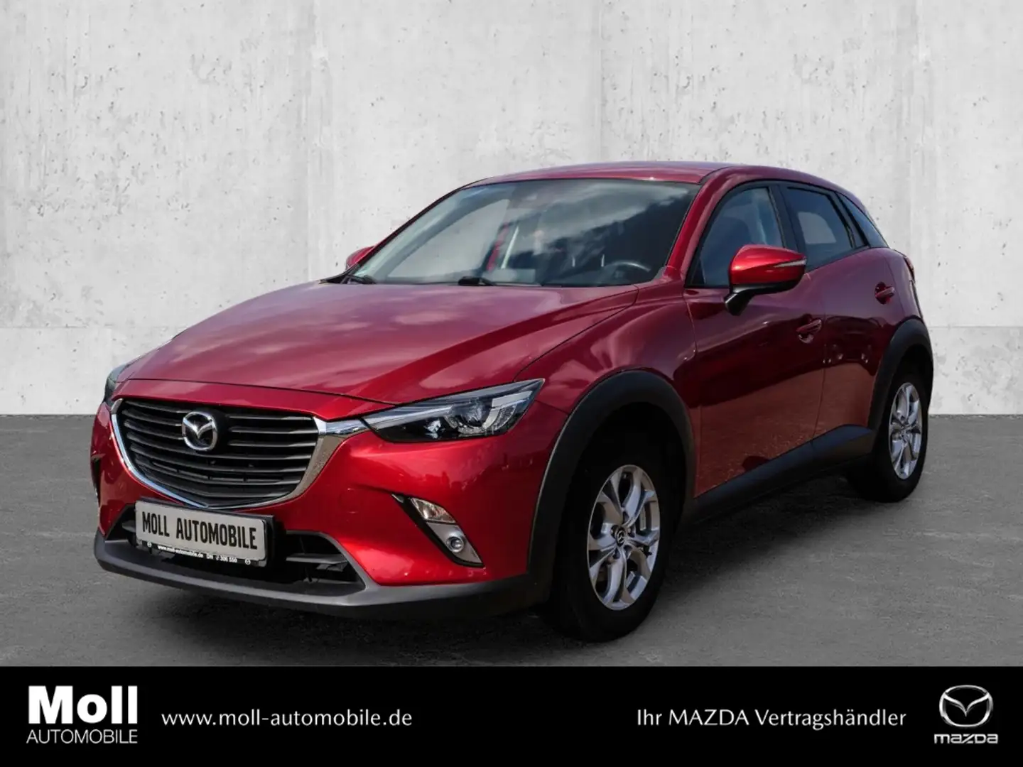 Mazda CX-3 Exclusive-Line 2.0 SKYACTIV-G 120 Navi LED Klimaau Roşu - 1