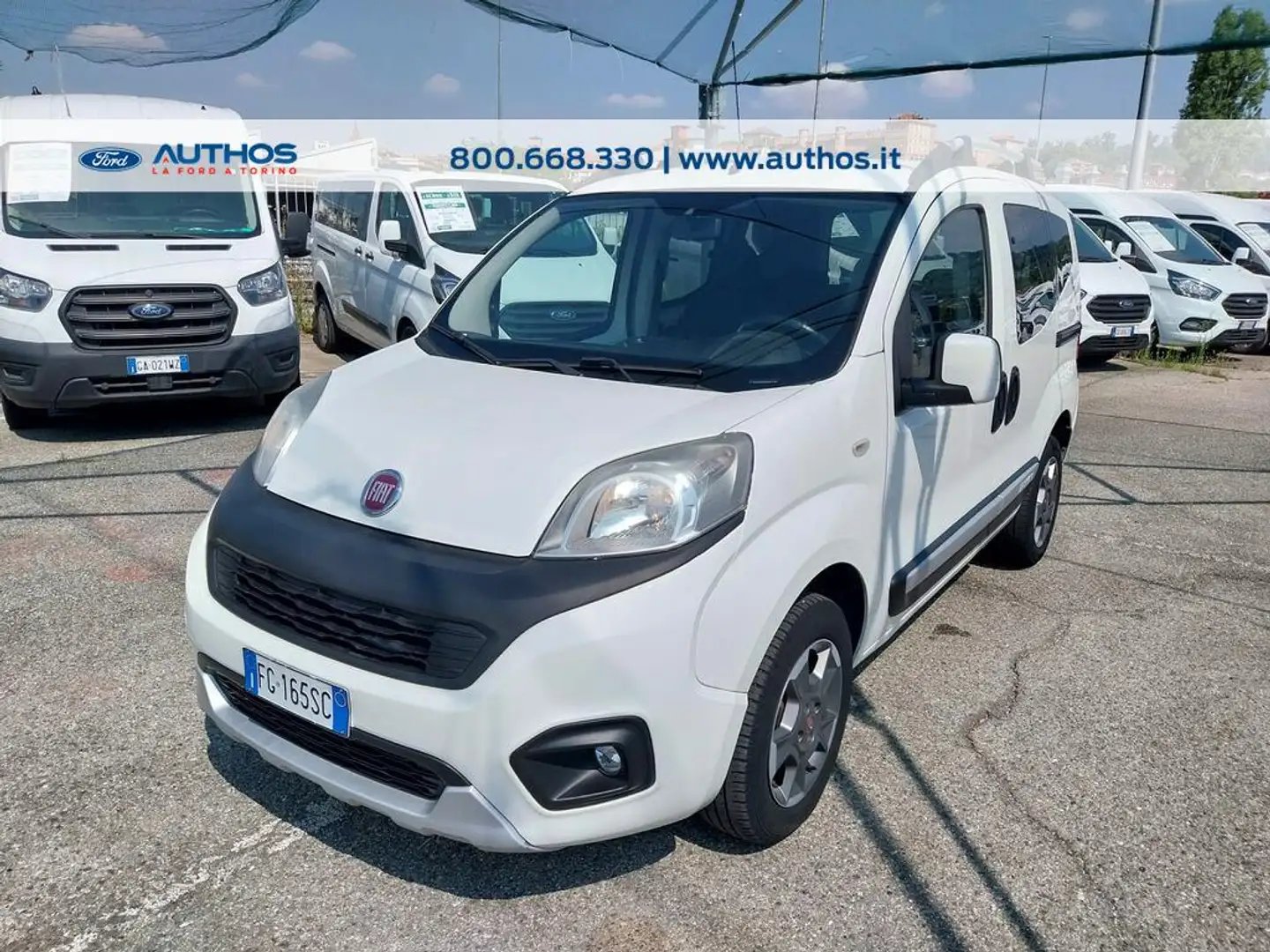 Fiat Fiorino fiorino qubo N1 1.3 mjt 95cv trekking E6 Bianco - 1