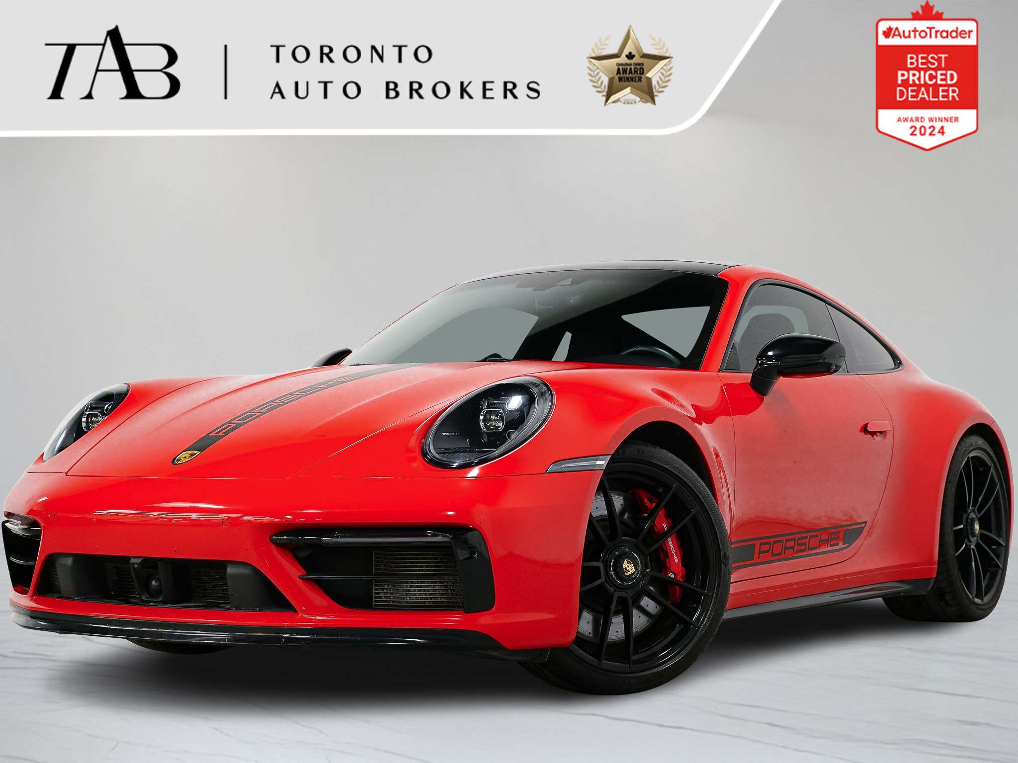 Red 2022 Porsche 911 Carrera GTS Coupe RWD Coupe Rear-Wheel Drive Automatic