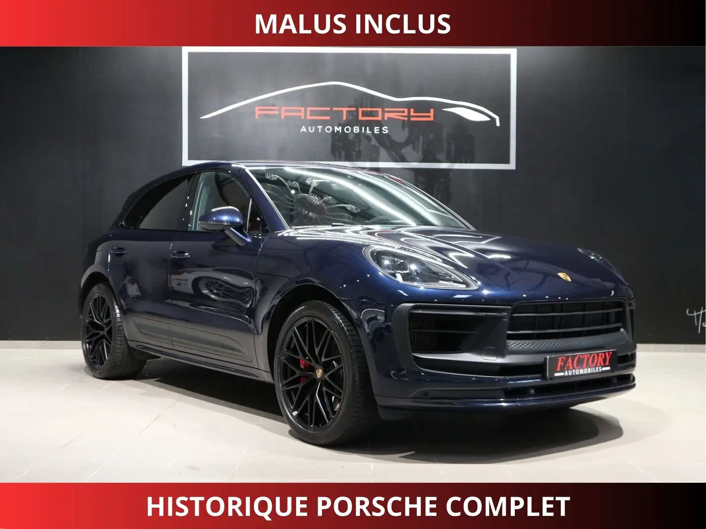 Porsche Macan 2.9 V6 440CH GTS PDK Bleu - 1