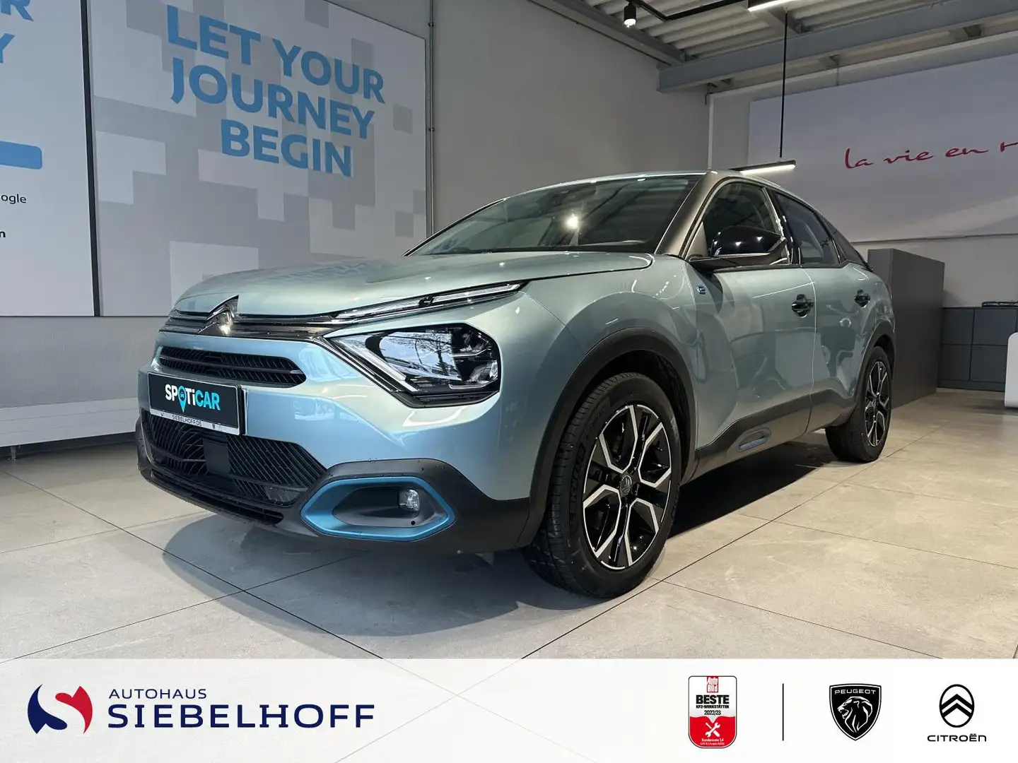 Citroen C4 e-C4 Feel Elektromotor 136 *Navi*CAM*SHZ* Blau - 2