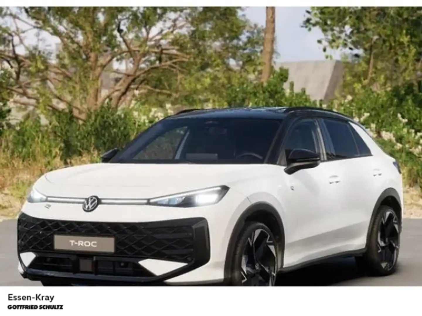 Volkswagen T-Roc R-Line 1.5 eTSI OPF DSG Navi Keyless D-Cockpit Bianco - 1