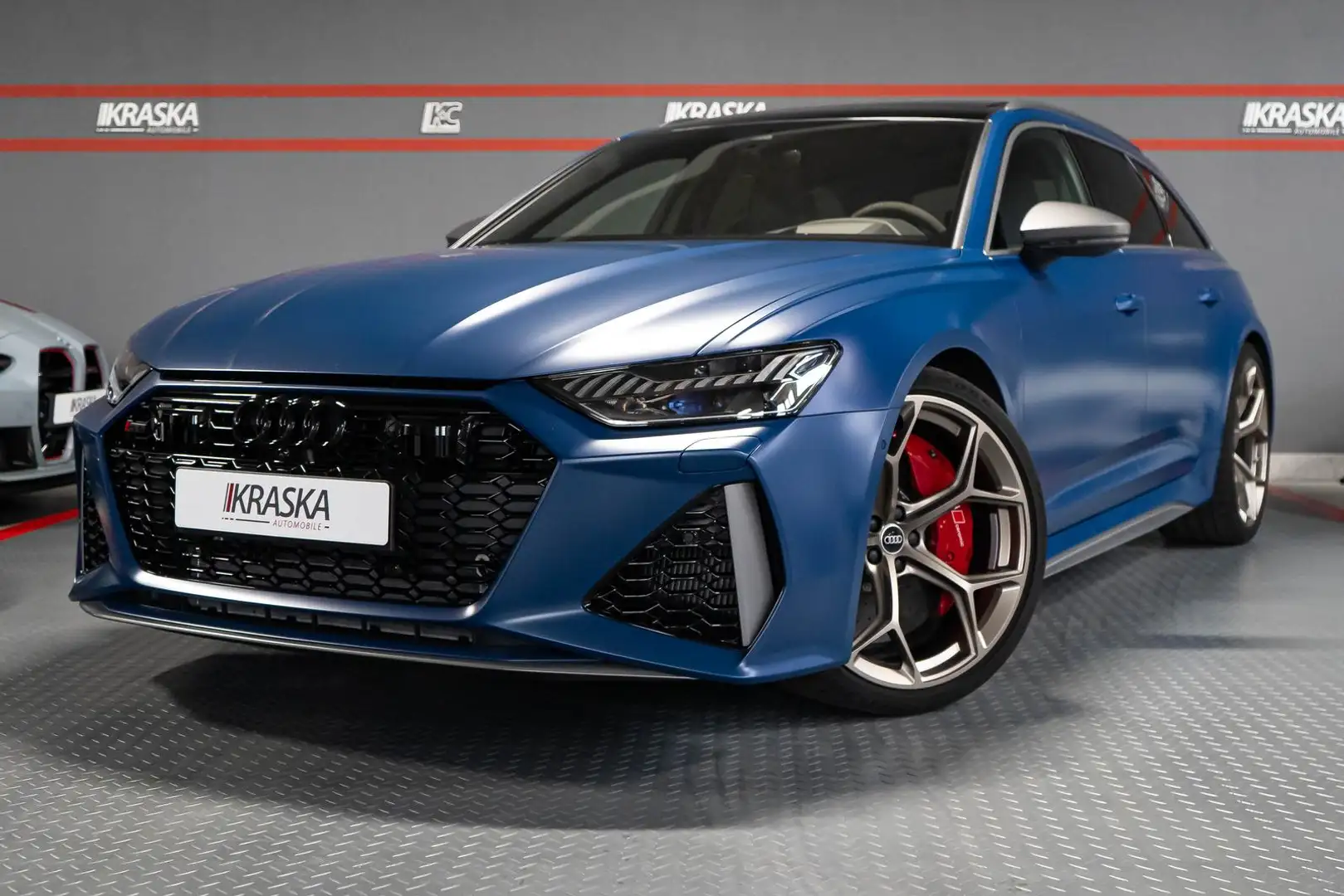 Audi RS6 4.0 TFSI quattro performance AHK B&O KERAMIK Azul - 2