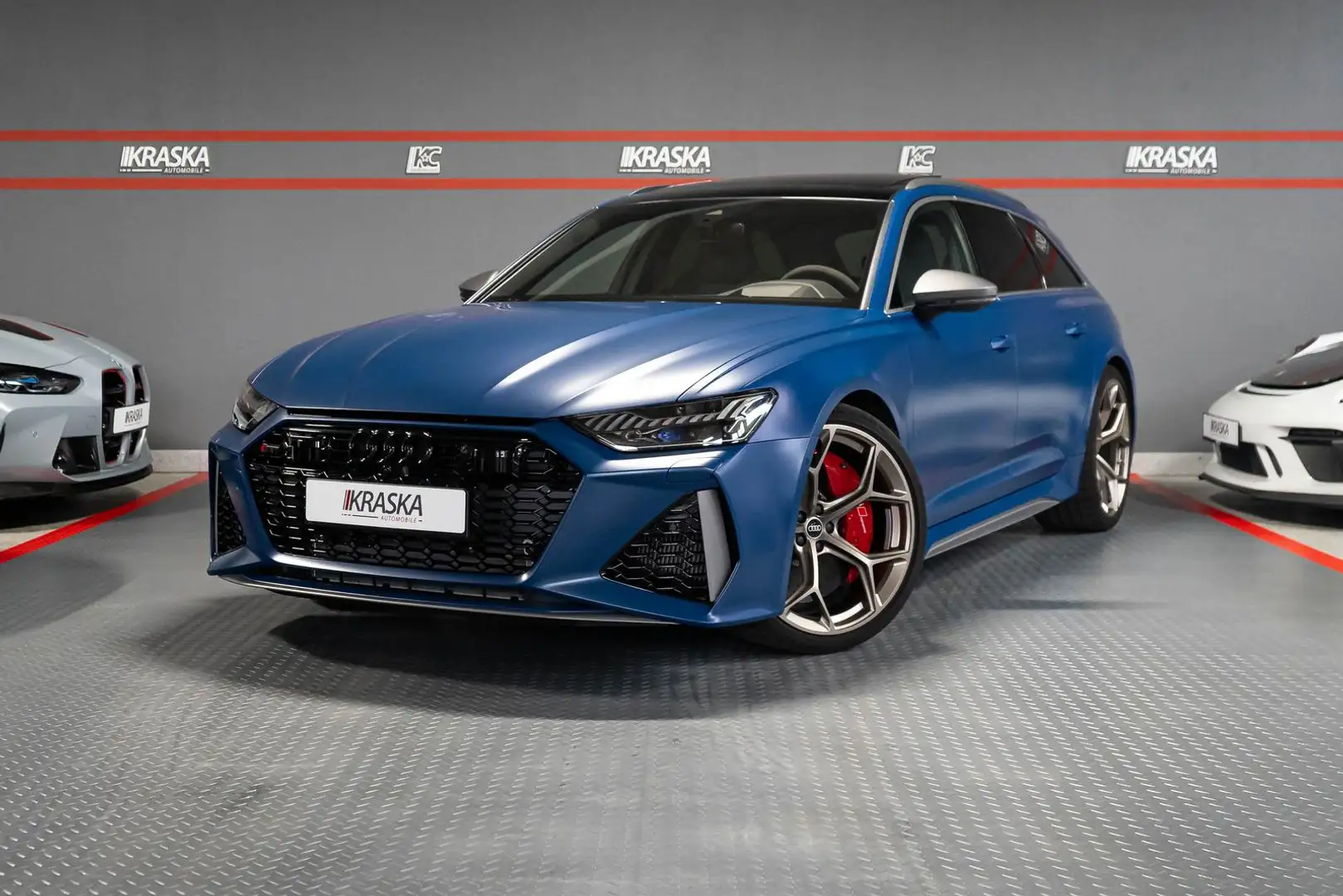 Audi RS6 4.0 TFSI quattro performance AHK B&O KERAMIK Azul - 1