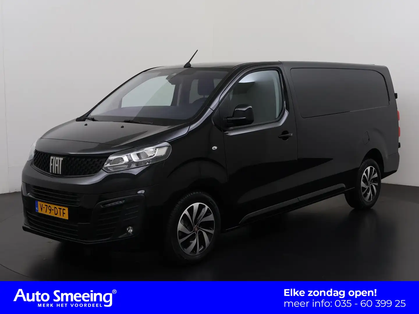 Fiat Scudo 2.0 MultiJet 180PK L3 DC Automaat | BPM-Vrij | Dri Zwart - 1