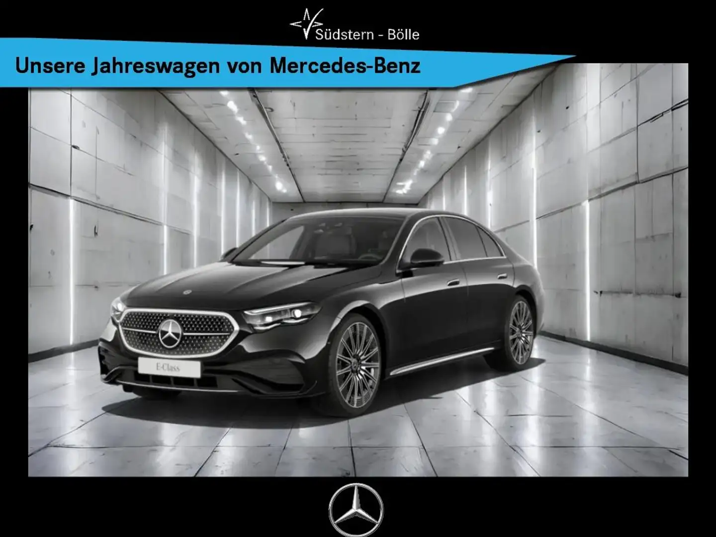 Mercedes-Benz E 450 d 4M +AMG+DISTRO+AMBIENTE+NAVI+SHZ+MEMORY Noir - 1