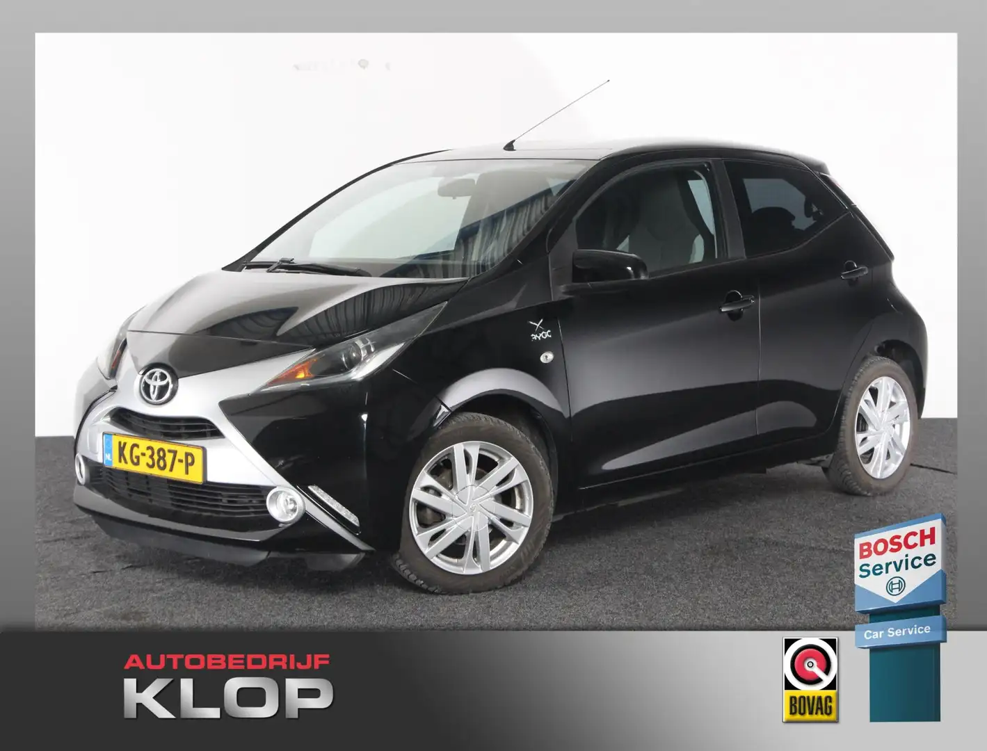 Toyota Aygo 1.0 VVT-i x-play | Org. NL auto Noir - 1