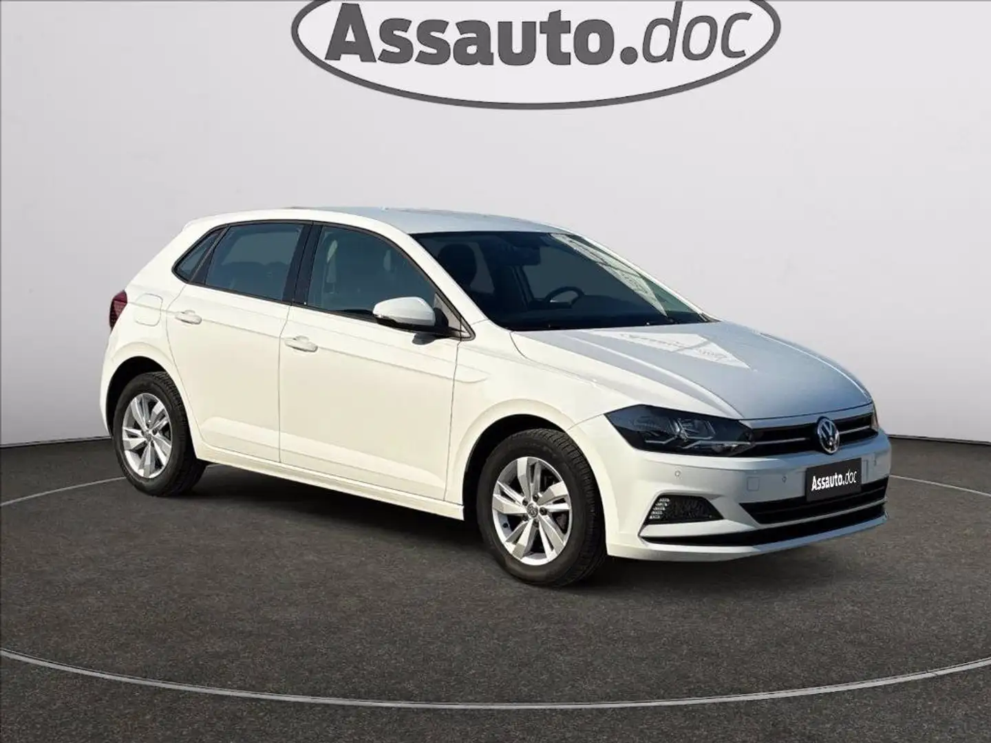 Volkswagen Polo 5p 1.0 tgi Comfortline 90cv Wit - 1