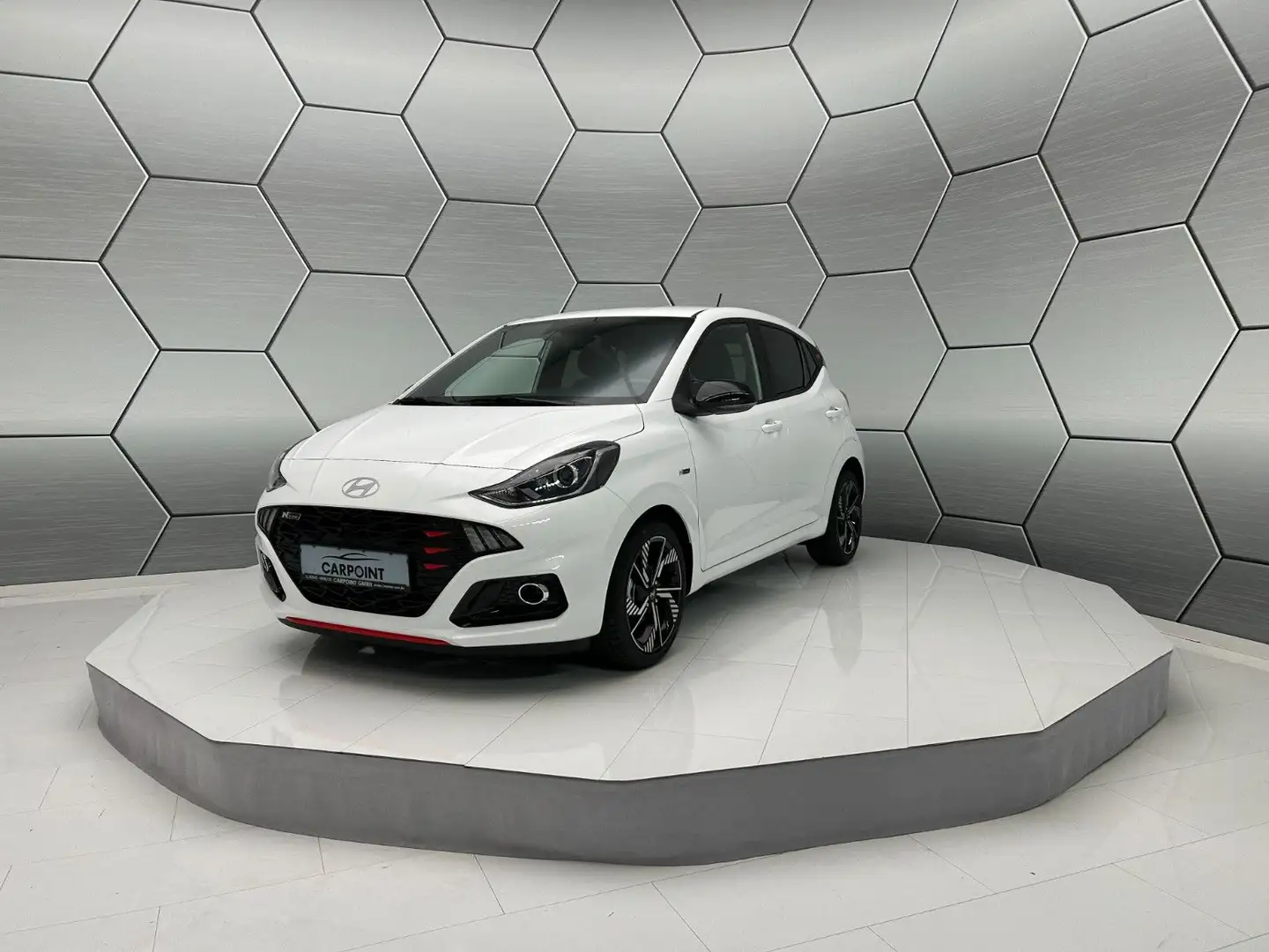Hyundai i10 N Line 1.0 T-GDi Komfort-Paket Sitzheizung Weiß - 1