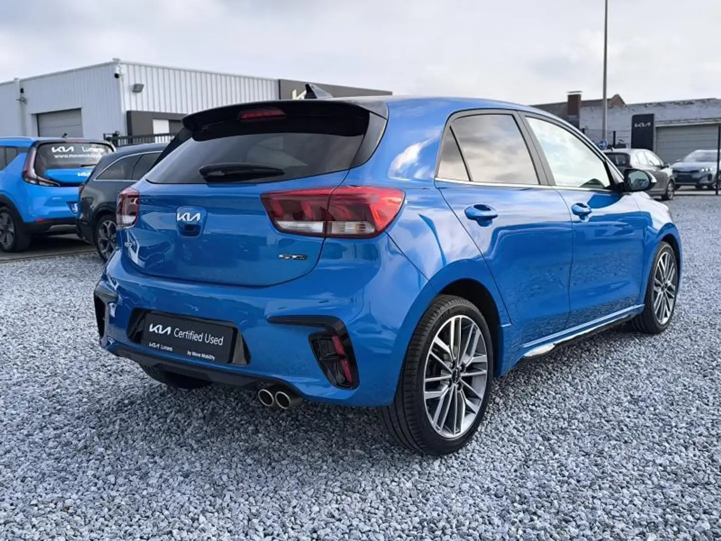 Kia Rio GT Line 1.0T 100 ISG Bleu - 2
