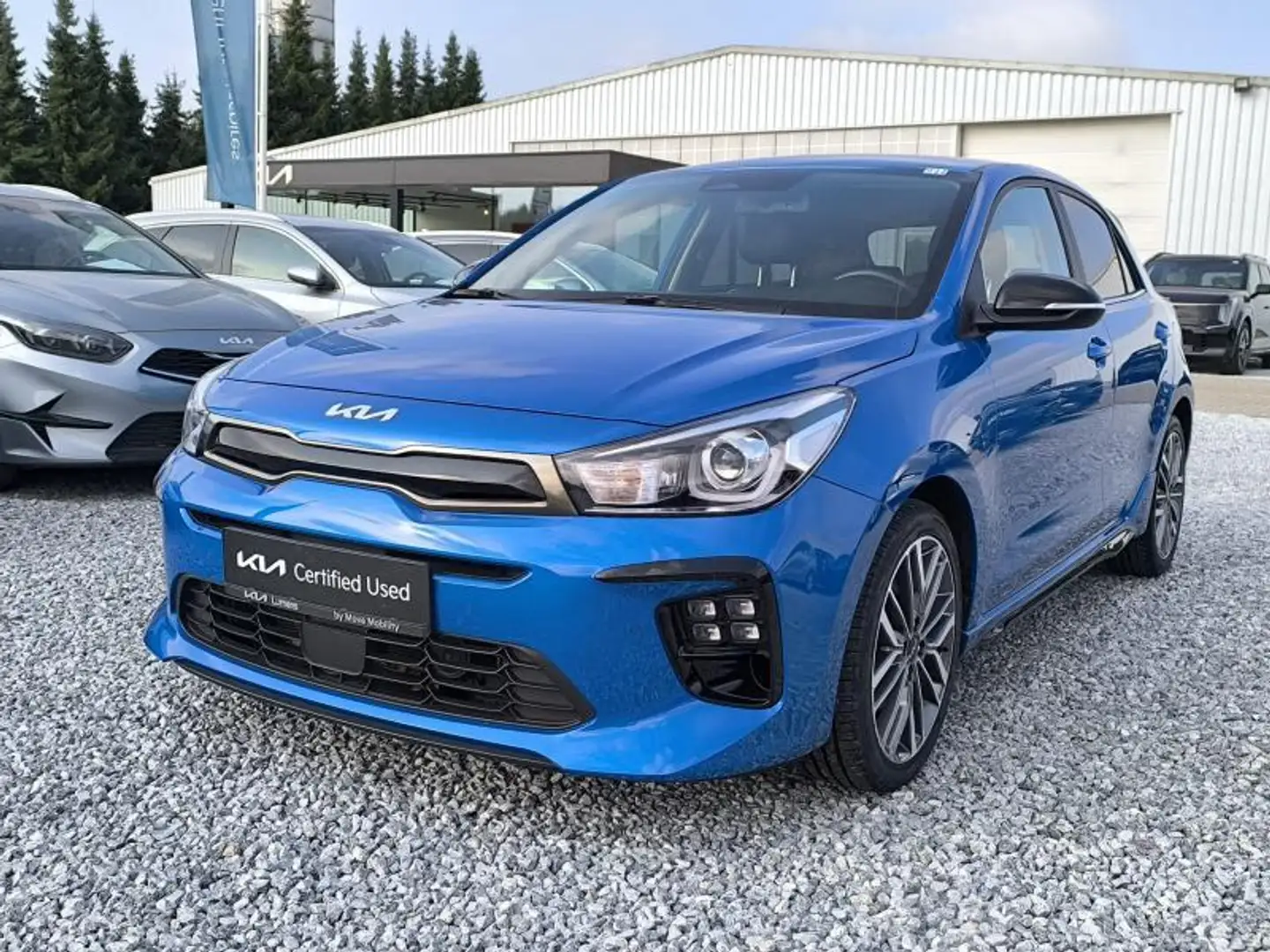 Kia Rio GT Line 1.0T 100 ISG Bleu - 1