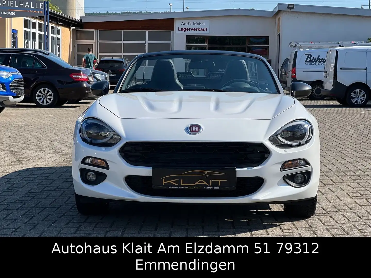 Fiat 124 Spider Lusso Automatik Blanc - 2