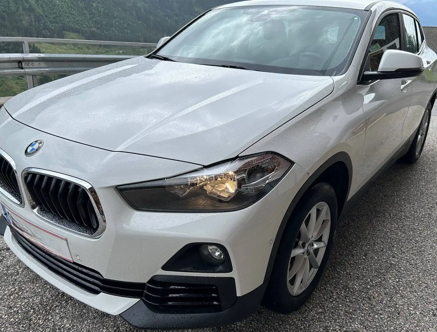 BMW X2 X2 xDrive18d Sport AHK Weiß - 1