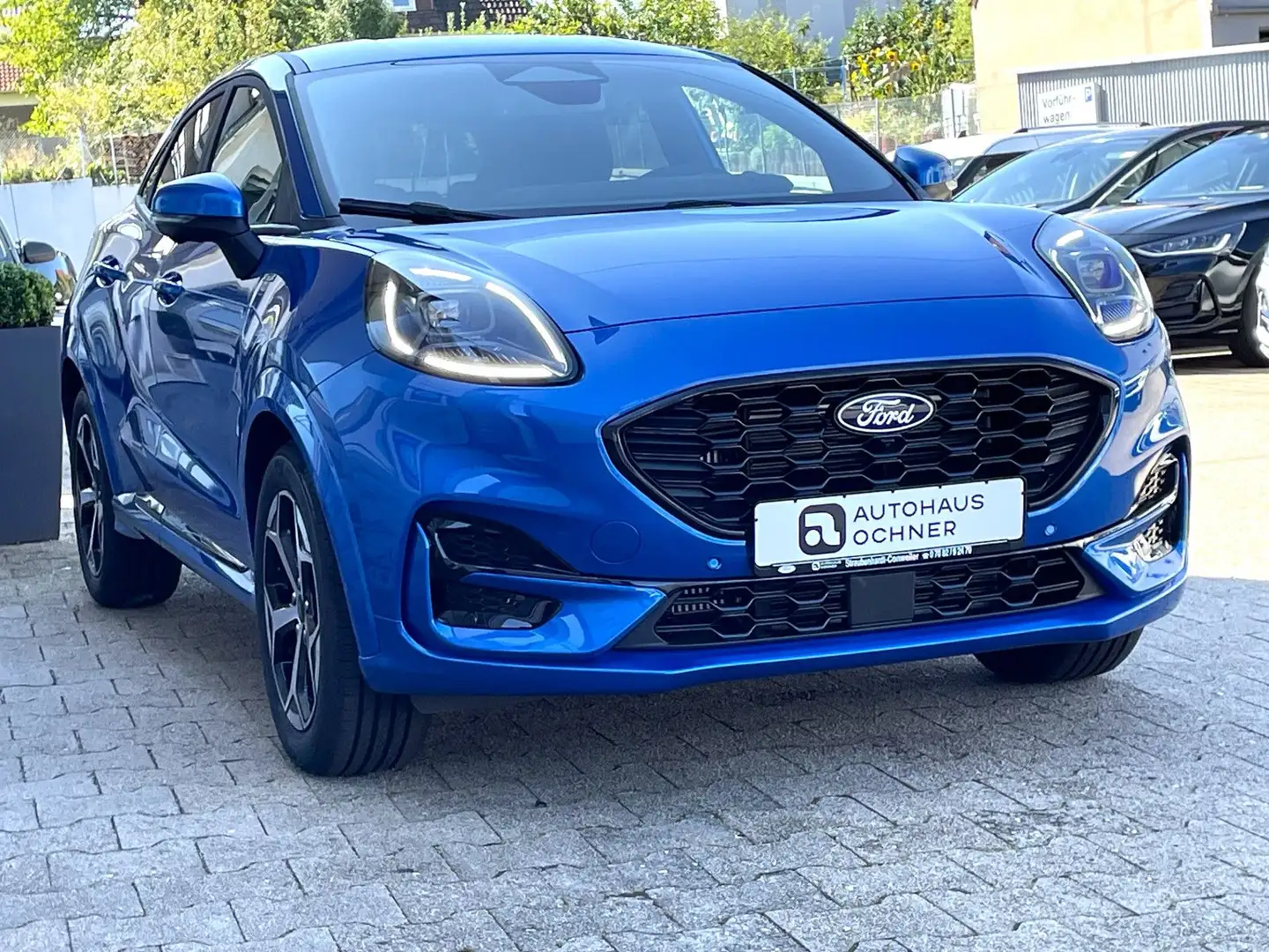 Ford Puma 1.0 EcoBoost MHEV ST-Line Blau - 2