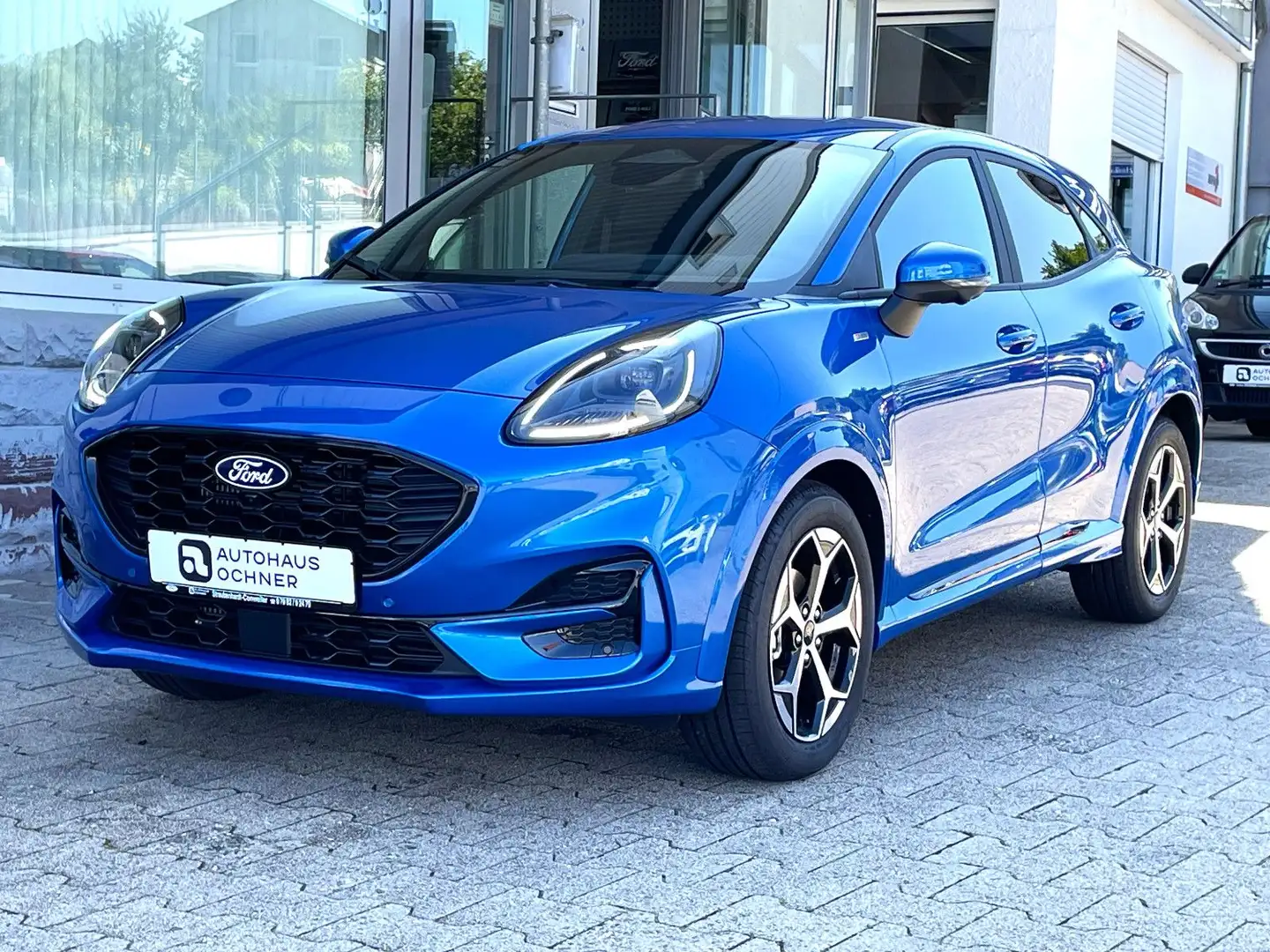 Ford Puma 1.0 EcoBoost MHEV ST-Line Blau - 1