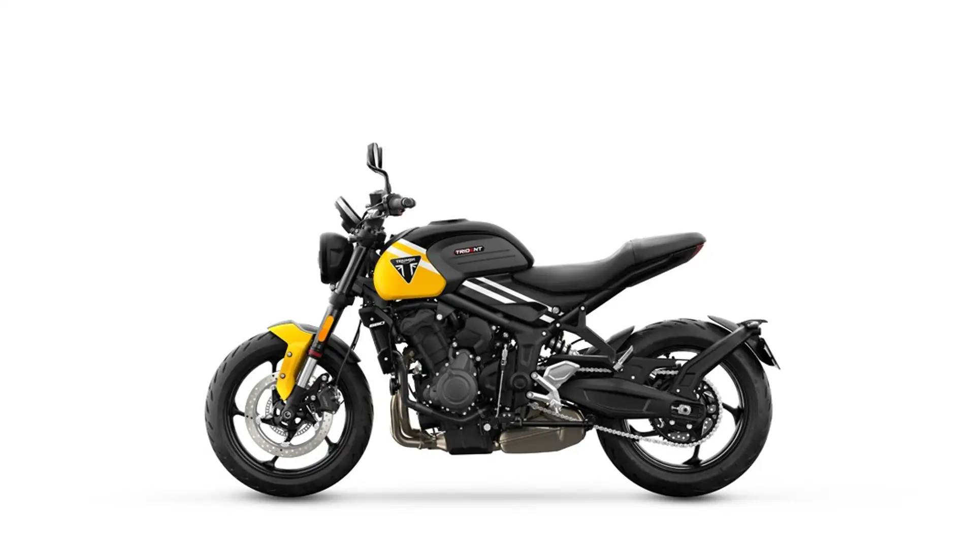 Triumph Trident 660 Geel - 2