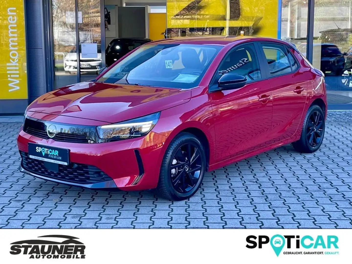 Opel Corsa F FACELIFT*LED*KLIMA*PDC*DAB+* Rot - 1