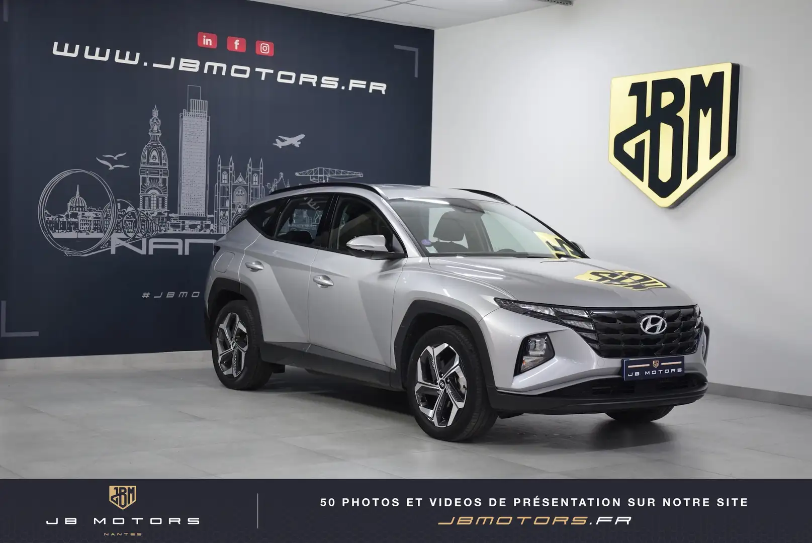 Hyundai TUCSON 1.6 T-GDI 265 HTRAC Plug-in BVA6 Business Gris - 1