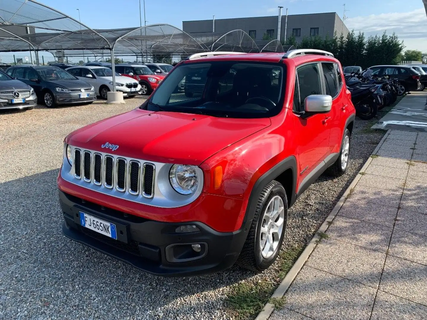 Jeep Renegade 1.6 Mjt 120 CV Limited Rojo - 1