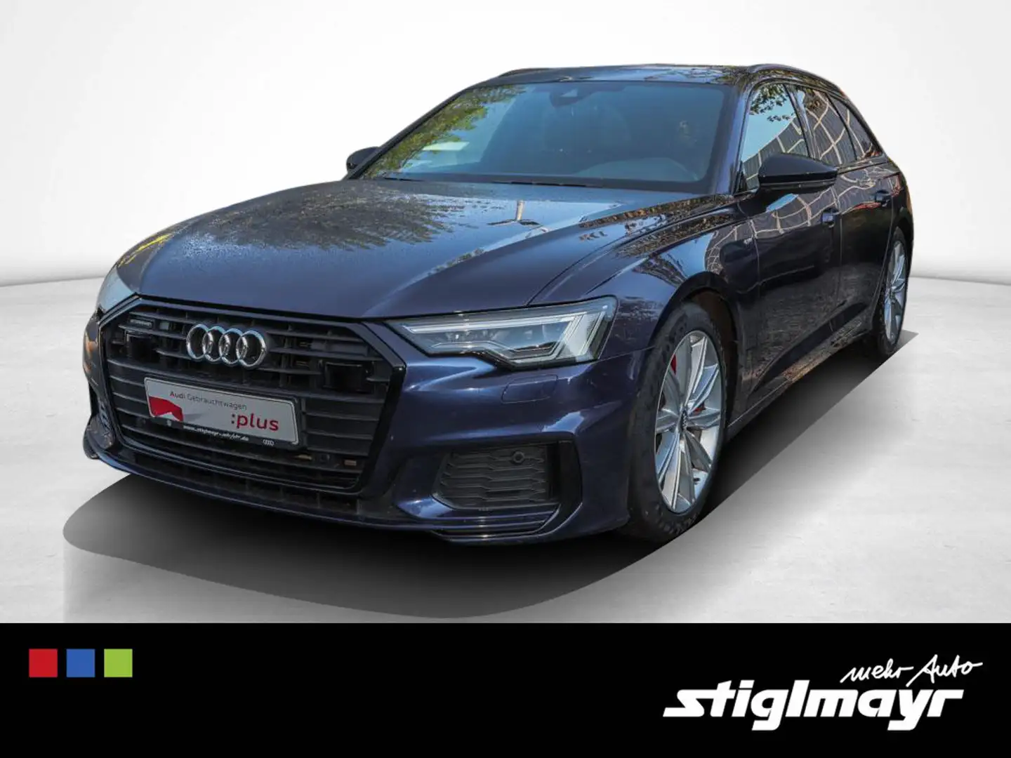 Audi A6 Avant Sport 55 TFSIe quattro MATRIX+NAVI+PANO Blau - 1
