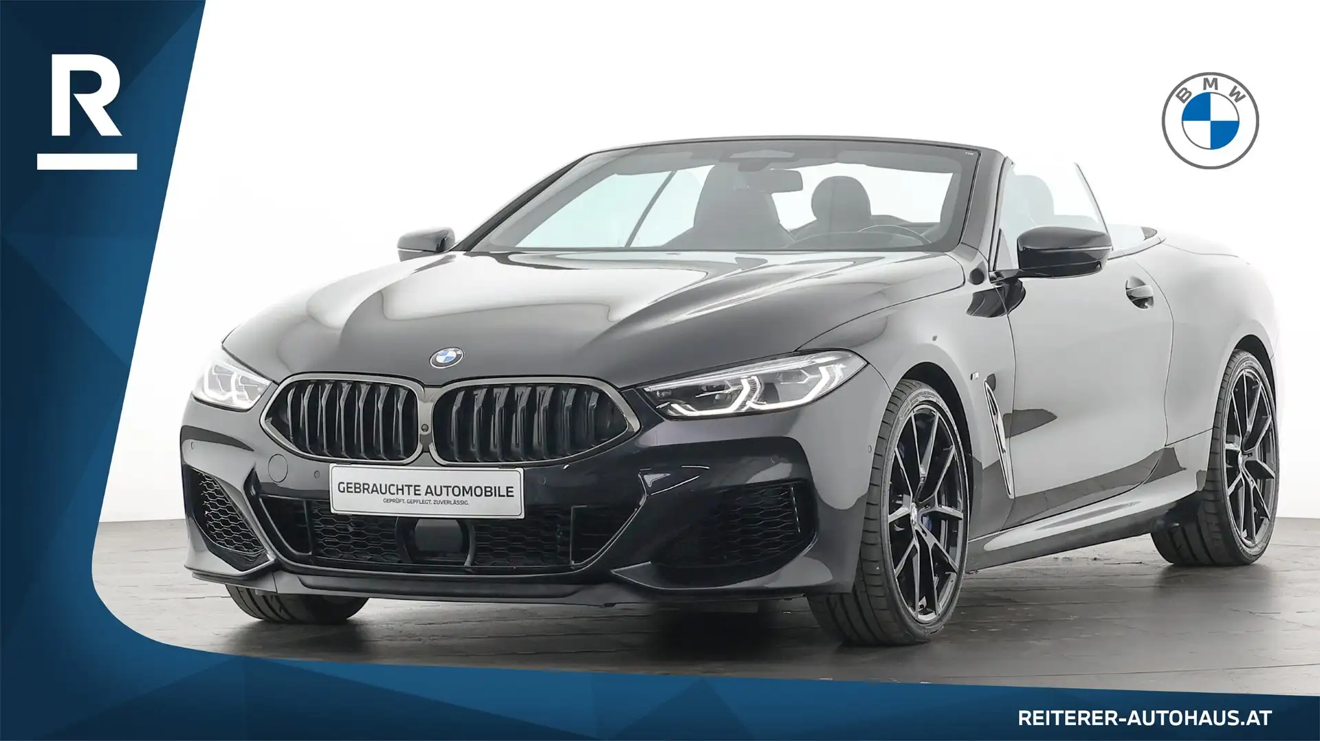 BMW M850 i xDrive *Adaptives M Fahrwerk Professional *Soft-Close Schwarz - 1
