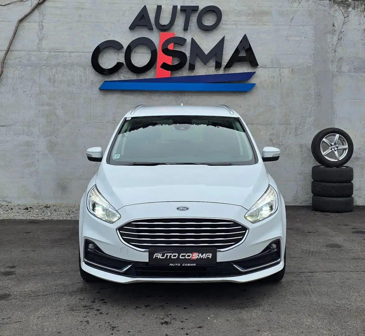 Ford Galaxy Titanium/7 SITZER/KAMERA/AHK/ Weiß - 2