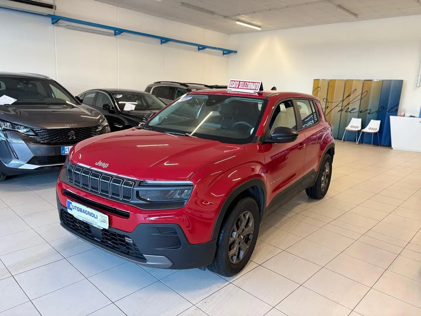 Jeep Avenger LONGITUDE 1.2 Turbo 100 CV 6mt SPOTICAR Rosso - 1