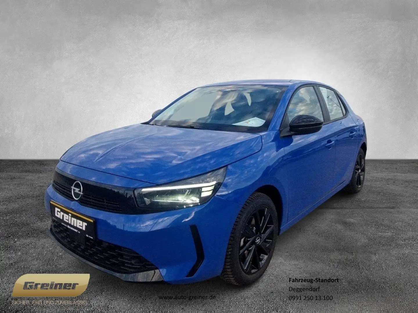 Opel Corsa Edition 1.2 Start/Stop PDC|SHZ|LRHZ Blau - 1