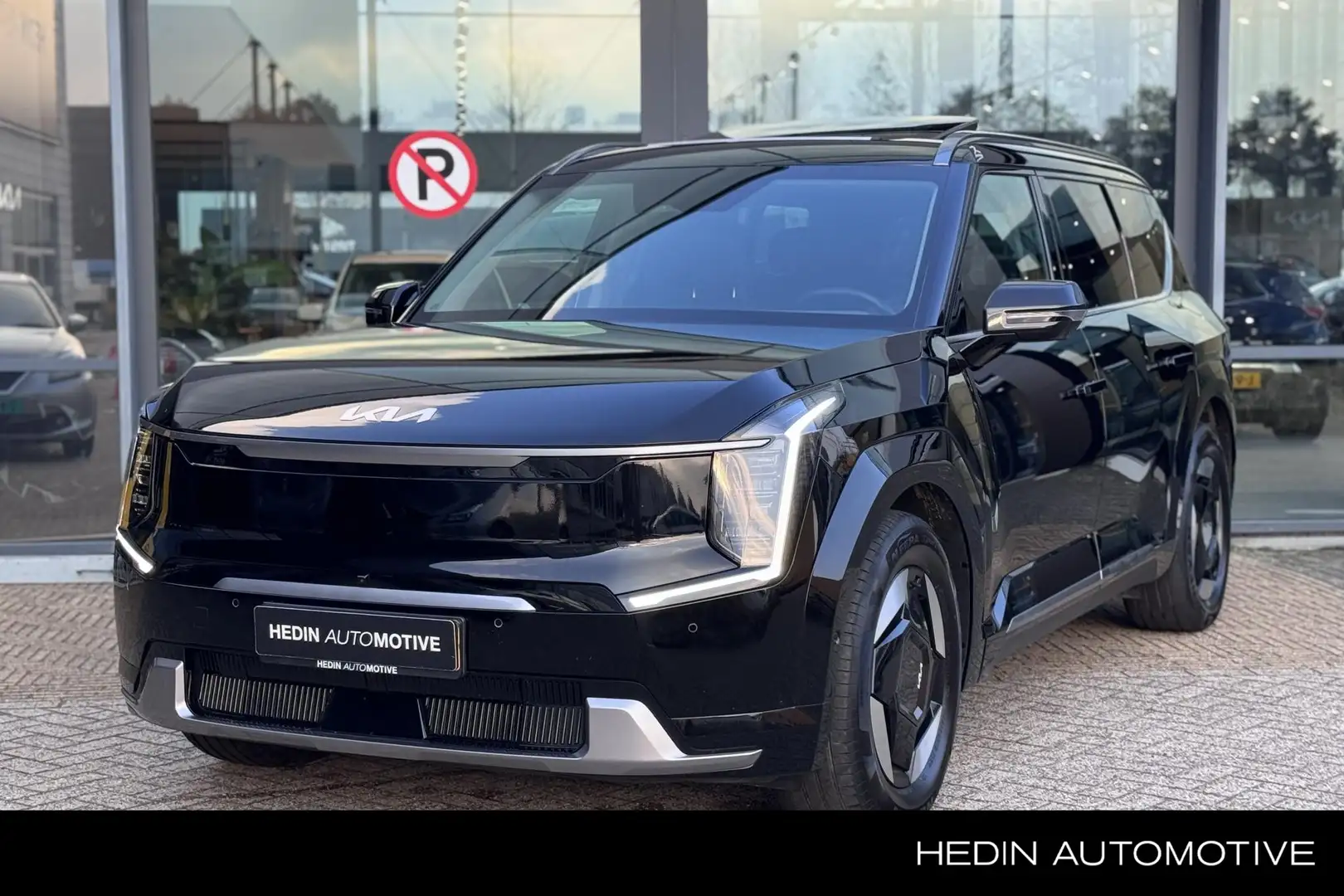 Kia EV9 Plus 99.8 kWh 7-Pers. | Schuif/Opendak | Leder | E Zwart - 1