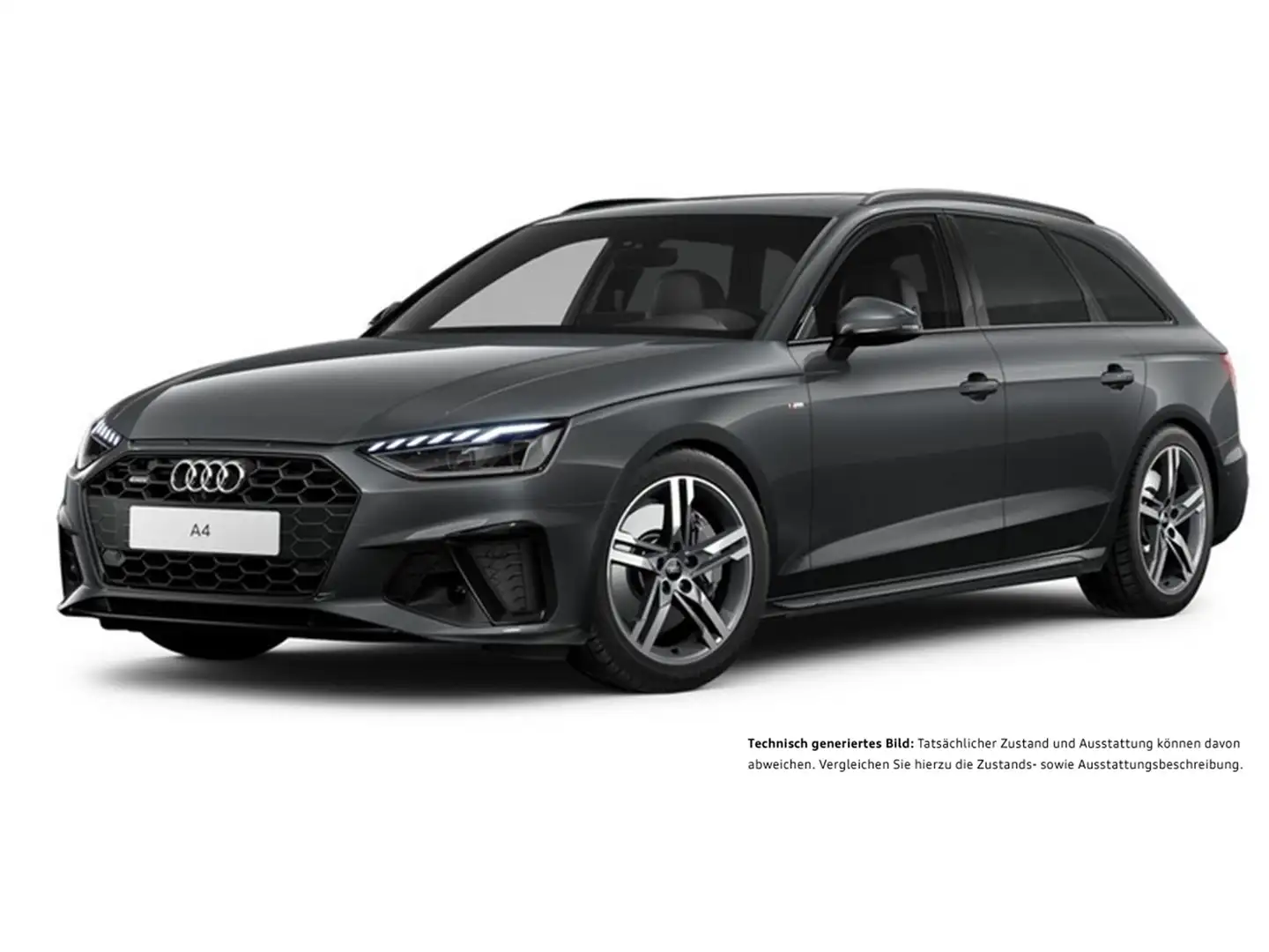 Audi A4 Avant 45 quattro S LINE BLACKPAK PANO AHK 18Z Grau - 2