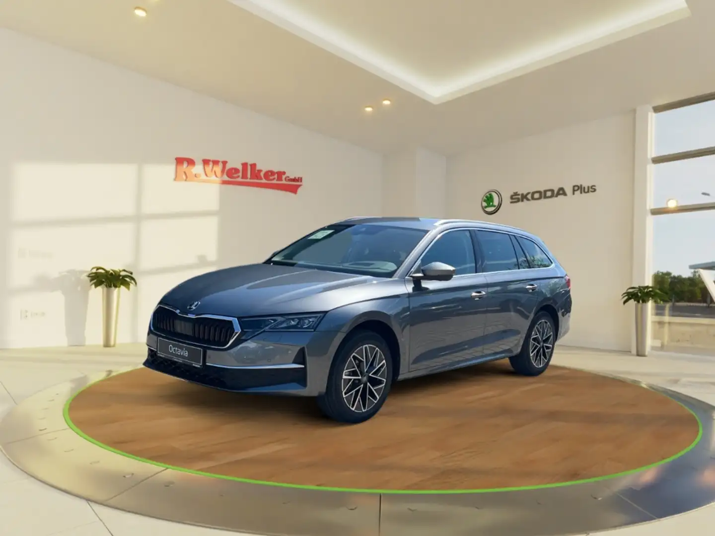 Skoda Octavia Combi Tour 2.0 TDI  ''Infotainment/Fahrassistenz P Gris - 1