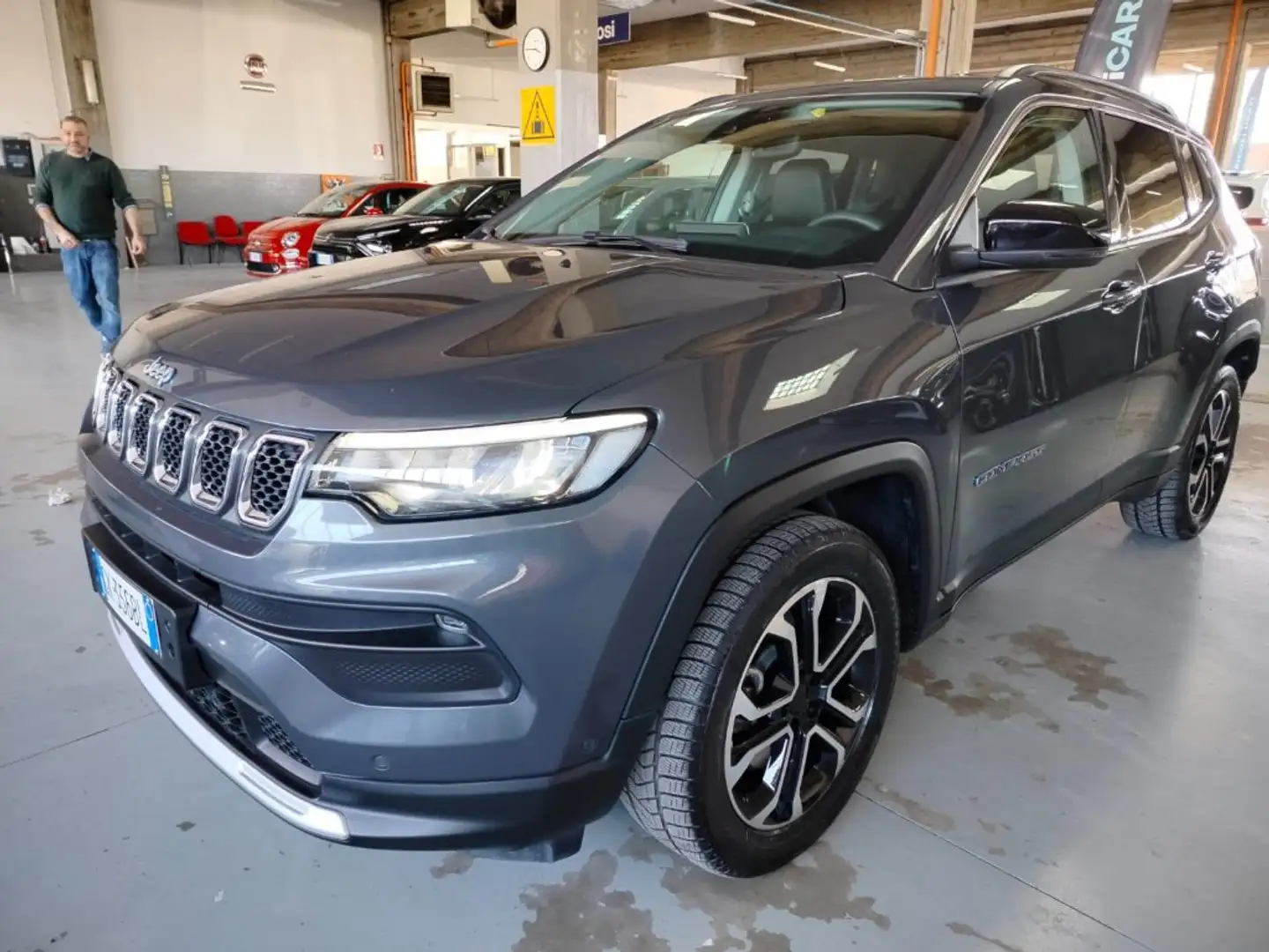 Jeep Compass 1.3 Turbo T4 190 CV PHEV AT6 4xe Limited Gris - 1