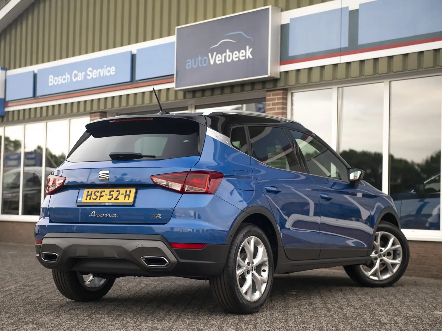 SEAT Arona 1.0 EcoTSI 116pk FR DSG | Full LED | Keyless | Par Blauw - 2